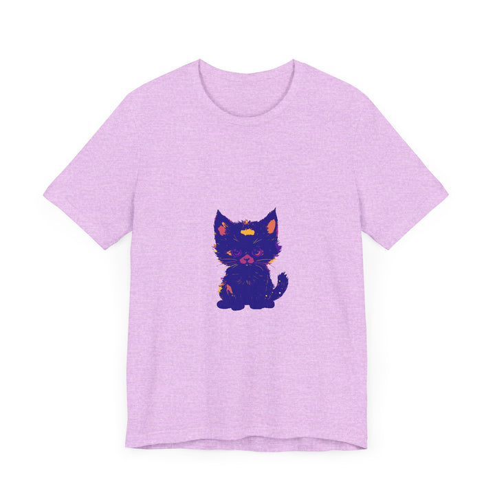 Blue Cat T-Shirt that adds a touch of feline charm to any wardrobe