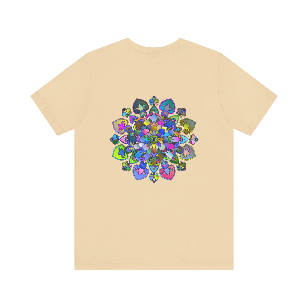  Mandala tee with intricate design for promoting peace and harmony