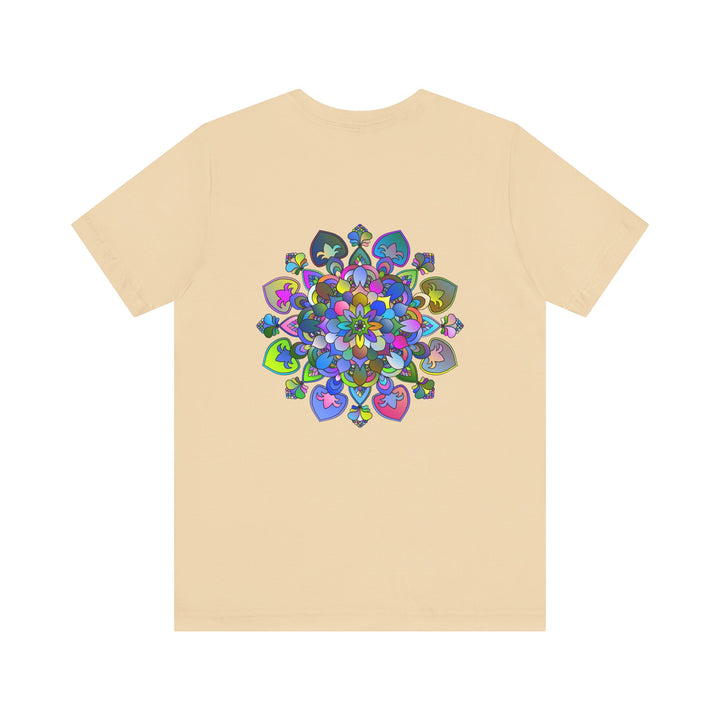  Mandala tee with intricate design for promoting peace and harmony