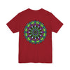 A colorful Mandala Peace Tee featuring a beautiful design for Spiritual Harmony