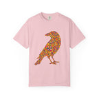 Crow Within ~ Floral Mandala Radiant Raven T-Shirt