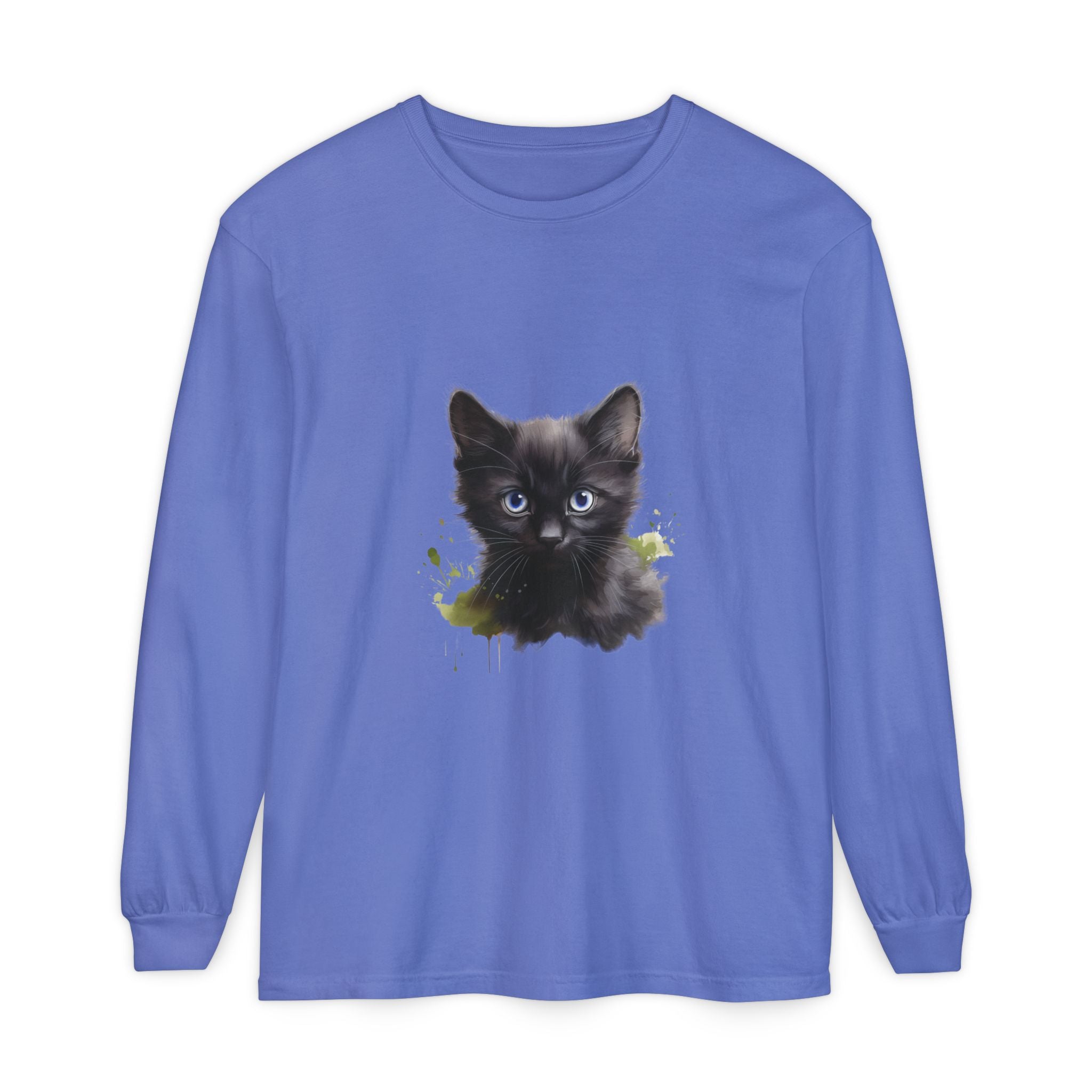 Full Sleeve Tee | Mystic Black Cat
