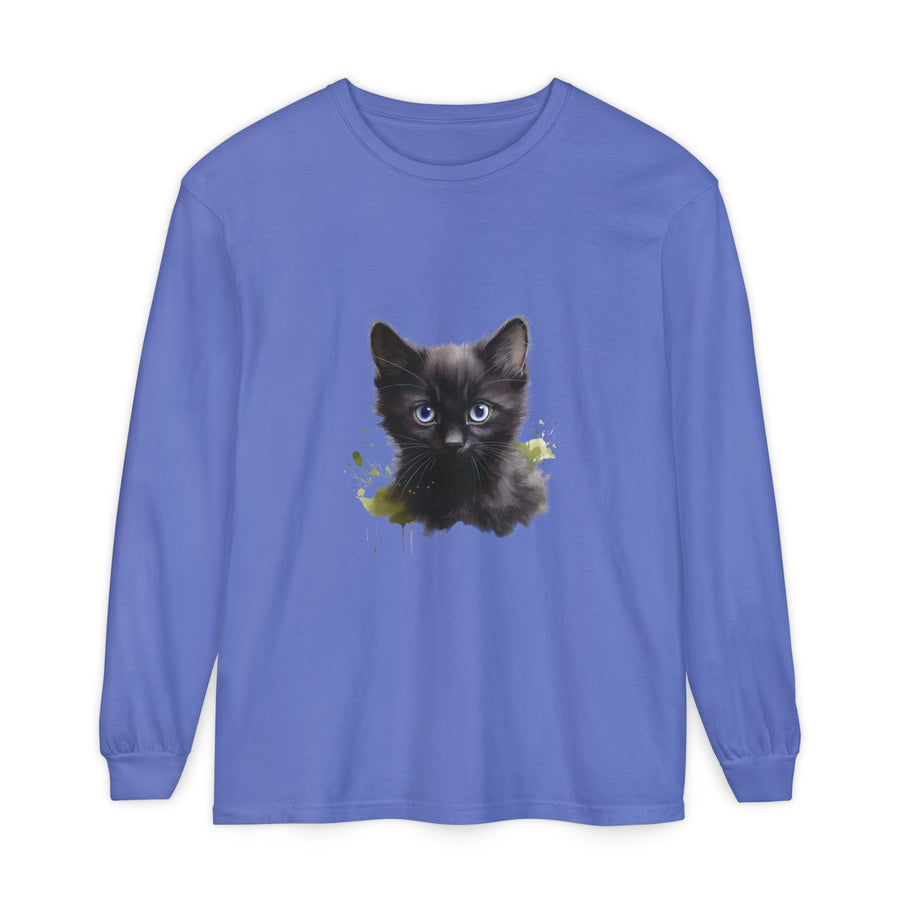 Full Sleeve Tee | Mystic Black Cat