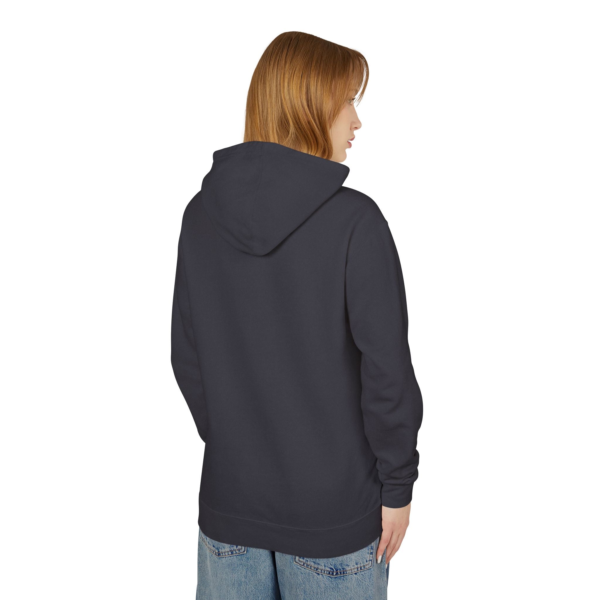 Vibrant Floral Mandala Unisex Lightweight Hoodie