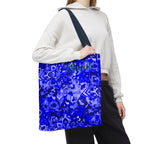 Blue Mandala Design Tote Bag for Stylish Everyday Use