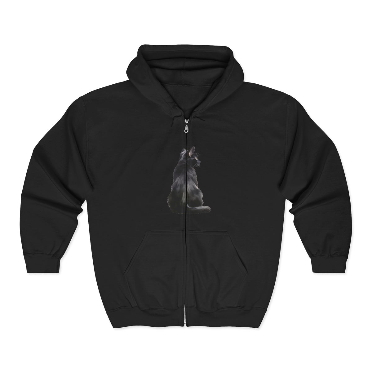 Katzen-Hoodie — Einfacher, kunstvoller Alltagsstil