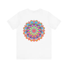 Intricately Designed Mandala Tee with Vibrant Colors and Peaceful Vibes