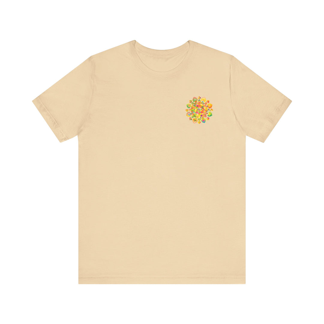 Vibrant Mandala Tee featuring a beautiful design for Spiritual Peace & Harmony