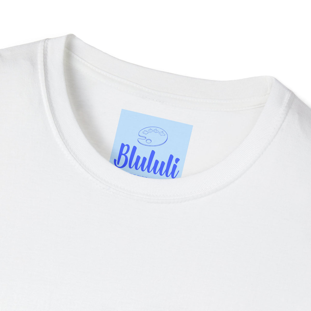 Lotus Mandala Unisex T-Shirt featuring a hand-drawn, unique design by Blululi