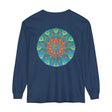 Creative and joyful rainbow mandala long sleeve t-shirt