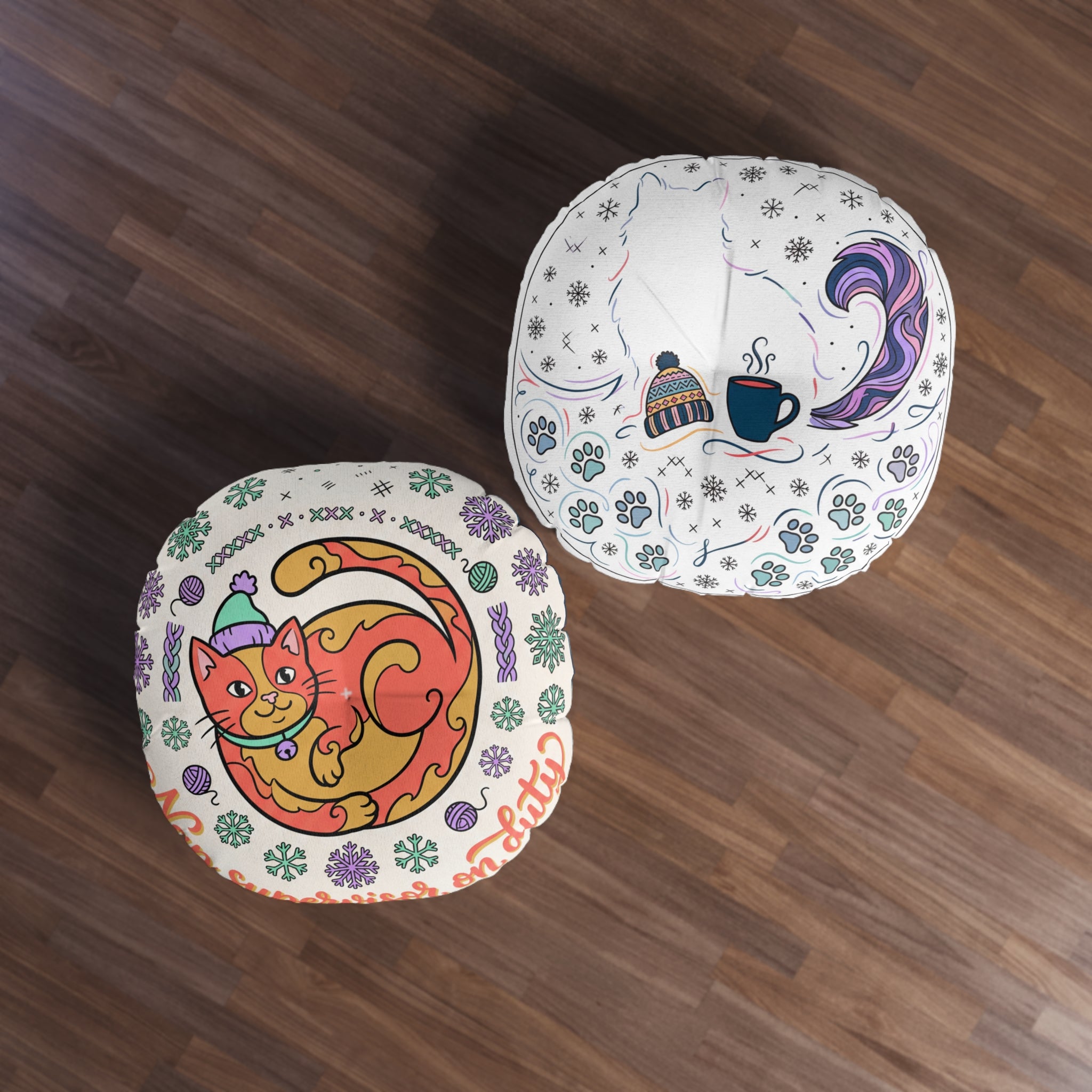 Cozy Cat Nap Floor Pillow