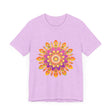 Vibrant Mandala T-Shirt featuring intricate and colorful design, perfect for adding a pop of color to any outfit