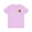 A beautiful vibrant mandala tee featuring intricate designs symbolizing peace and harmony