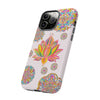 Light pink lotus flower mandala design phone case, a beautiful and elegant accessory for your phone