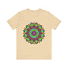 Vibrant Mandala Tee featuring a cosmic and interconnected design in various colors