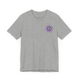 Vibrant mandala t-shirt featuring intricate design symbolizing spiritual peace and harmony, perfect for adding a pop of color to your wardrobe