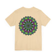 Colorful Mandala Peace Tee with intricate design symbolizing spiritual harmony and balance