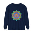 Beautiful and detailed mandala design long sleeve t-shirt for women