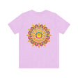 Vibrant Mandala Tee - Peace & Harmony: A colorful, intricate mandala design adorns this comfortable and stylish t-shirt, promoting peace and harmony in its vibrant details