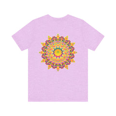 Vibrant Mandala Tee - Peace & Harmony: A colorful, intricate mandala design adorns this comfortable and stylish t-shirt, promoting peace and harmony in its vibrant details