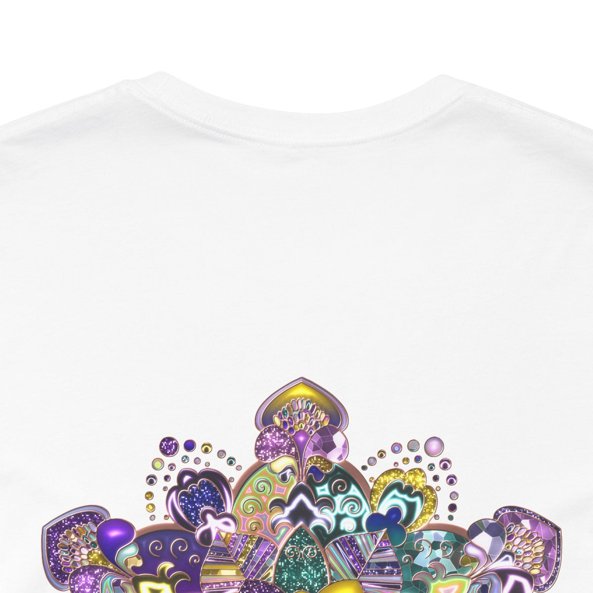 Unisex Floral Jewel Mandala T-Shirt