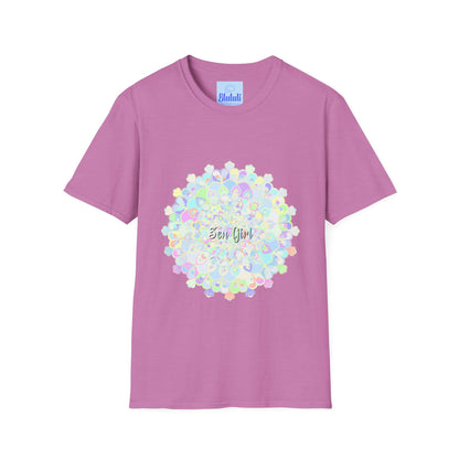 Intriguing Mandala T-shirt with a hypnotic spiral pattern