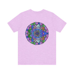 Vibrant Mandala T-Shirt featuring intricate spiritual design for inner peace