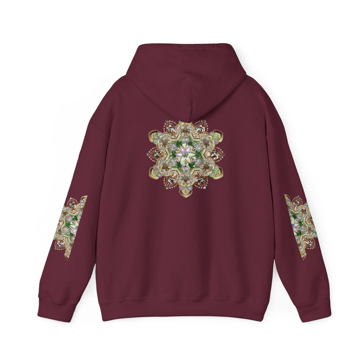 Mandala Floral Hoodie