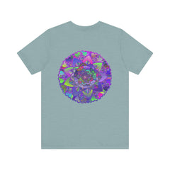Vibrant Mandala Tee featuring intricate design representing spiritual peace and harmony, perfect for a peaceful and stylish look