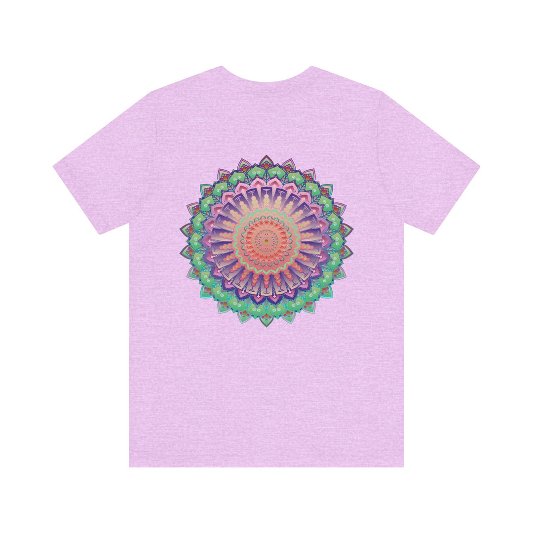 Beautiful Mandala Tee featuring intricate design for spiritual peace and harmony