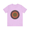 Colorful mandala tee with intricate and vibrant design inspired by traditional patterns and symbols, perfect for adding a pop of color and style to any outfit