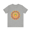 Vibrant Mandala T-Shirt with Colorful Spiritual Art and Intricate Design