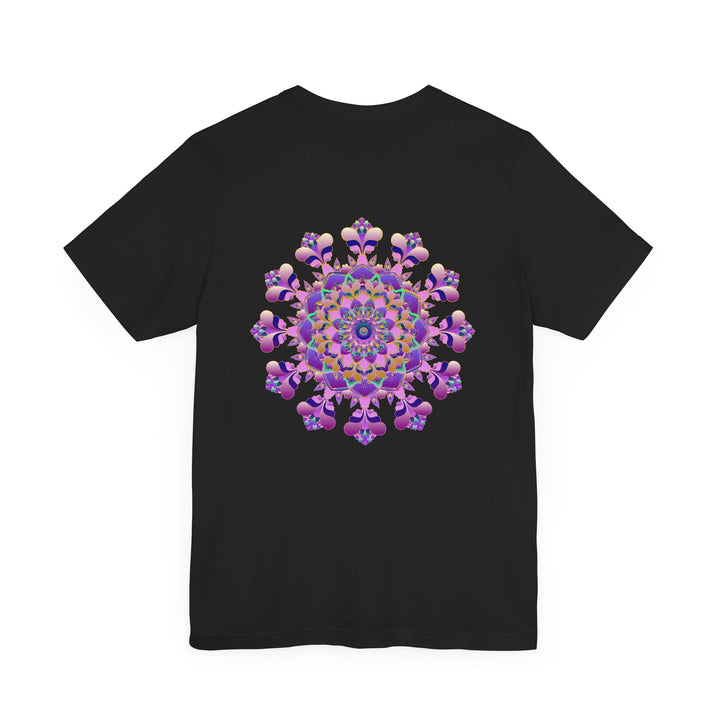 Colorful mandala tee for meditation and inner peace