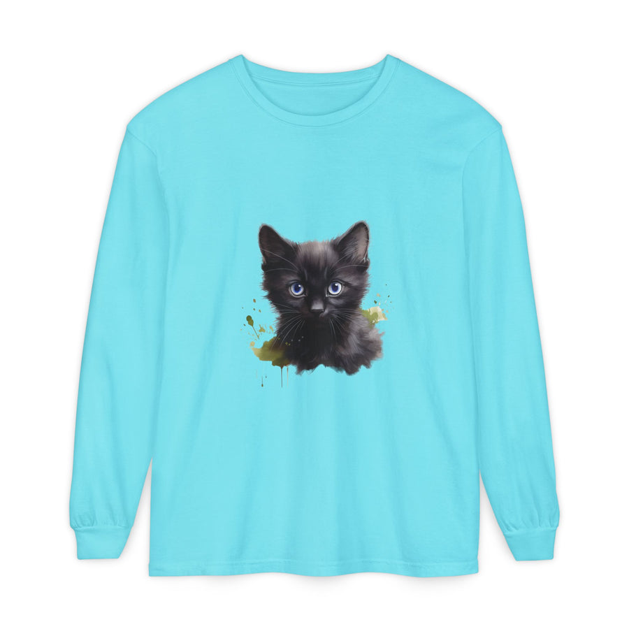 Full Sleeve Tee | Mystic Black Cat