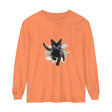 Black Cat Watercolor Splash T-Shirt featuring a vibrant, artistic feline design
