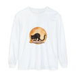 Black Cat & Moon Halloween T-Shirt with Spooky Design for October 31st