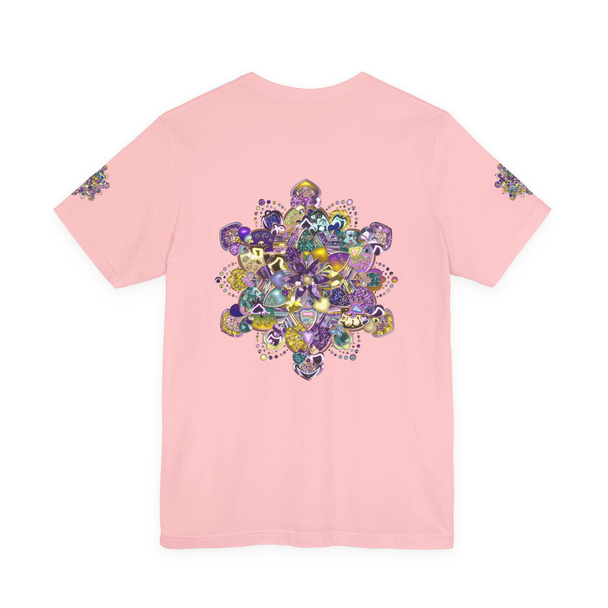 Unisex Floral Jewel Mandala T-Shirt