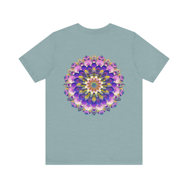 Beautiful Mandala T-Shirt featuring intricate design for spiritual peace and harmony, ideal for meditation and yoga enthusiasts