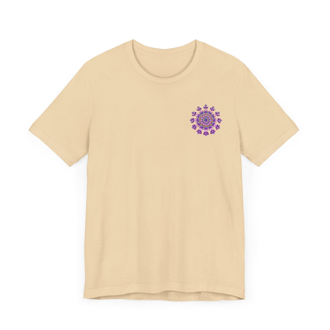 Beautifully crafted mandala tee representing tranquility and balance