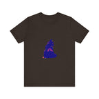 Black Cat Mystery - Colorful T-Shirt featuring vibrant colors and a unique design of a mysterious black cat