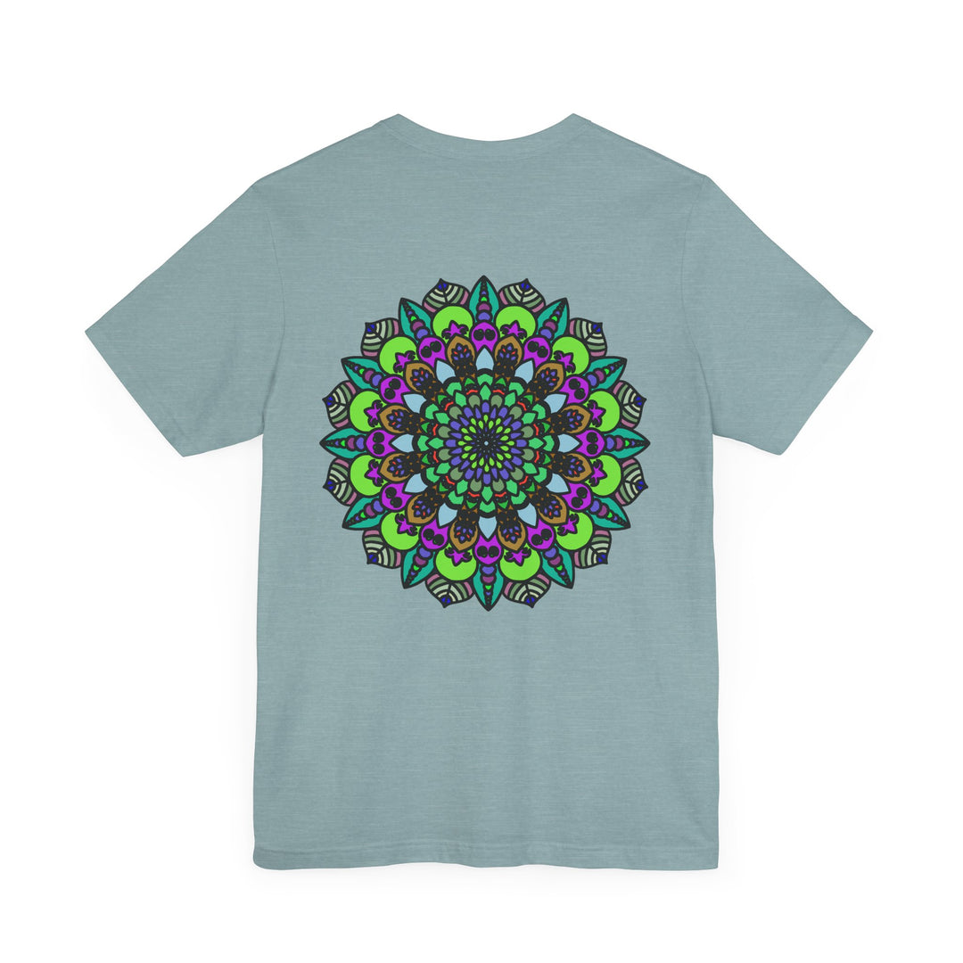 Beautiful Mandala Peace Tee - Spiritual Harmony - Promoting Inner Peace and Balance through Artistic Design