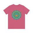 Beautiful Mandala Tee featuring intricate spiritual design for peace & harmony