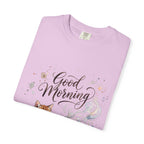Good Morning Cat Coffee T-Shirt