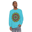 Colorful Mandala Unisex Long Sleeve T-Shirt for both men and women