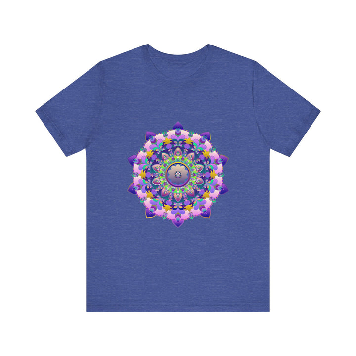 Vibrant Mandala Tee - A detailed and colorful design with intricate patterns