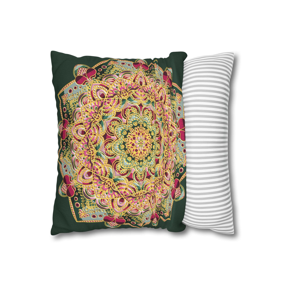 Mandala Boho Square Pillowcase