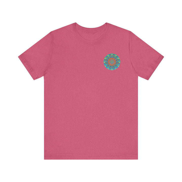 Beautiful mandala tee representing peace and harmony