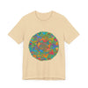 Vibrant Mandala Tee featuring a peaceful and tranquil design for ultimate relaxation and positive vibes