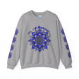 10th Anniversary Tin and Aluminum Love Unisex Sweatshirt featuring metallic design on gray fabric