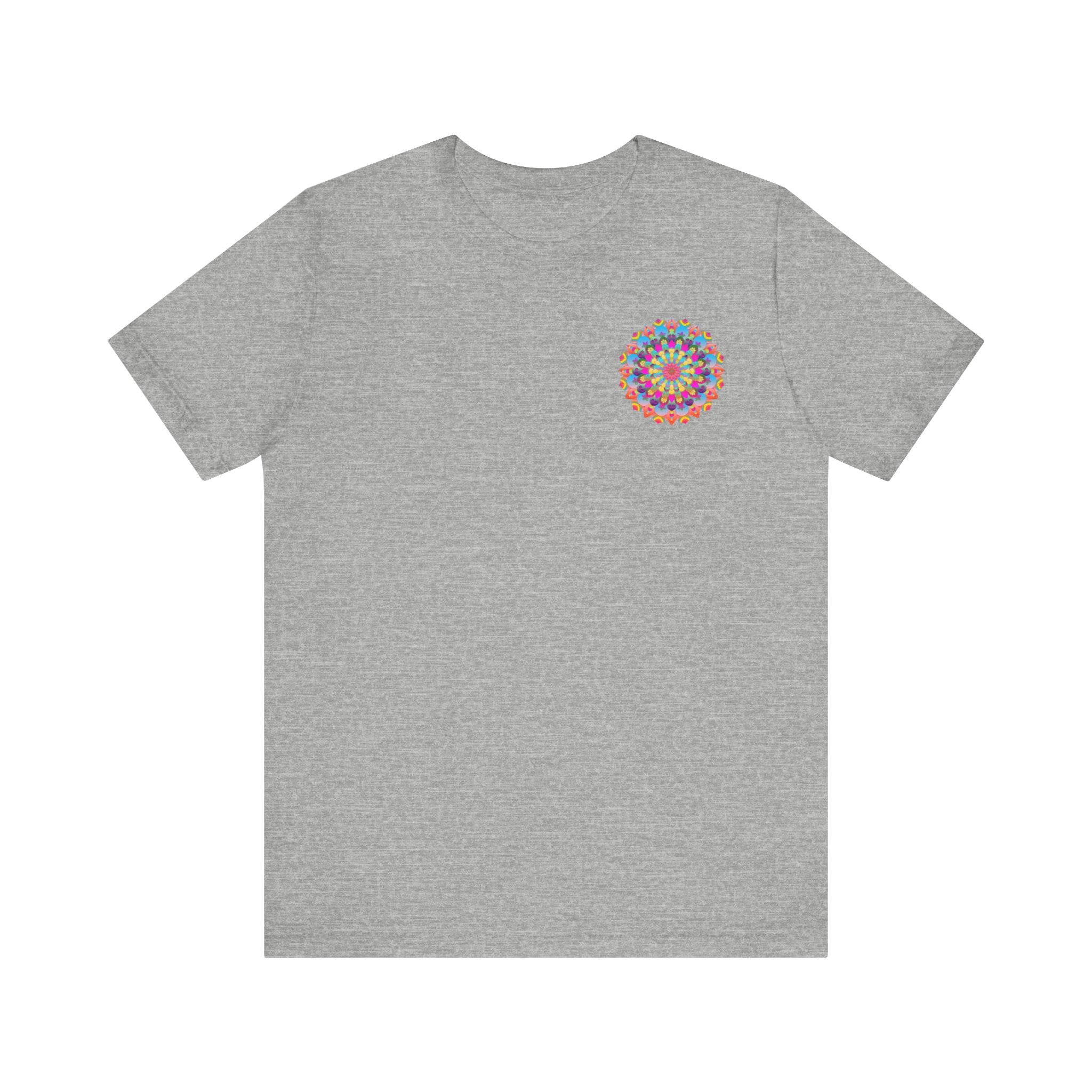 Stunning Mandala Tee with Spiritual Symbolism for Peace and Serenity